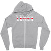 humorous loner Zipper Hoodie