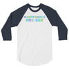 homophones are gay 3/4 Sleeve Shirt