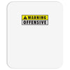 warning offensiv Mousepad