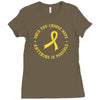 Ewing Sarcoma Awareness Ladies Fitted T-Shirt