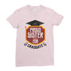 proud sister of a 2018 graduate Ladies Fitted T-Shirt