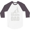 fathers day gift   the walking dad 3/4 Sleeve Shirt