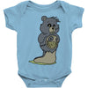 mucus bear Baby Onesie