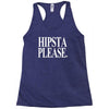 hipsta please Racerback Tank