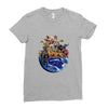 world animal Ladies Fitted T-Shirt
