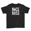 nice bass fishing Youth Tee