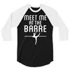 meet me at the barre ballet shoes funny 3/4 Sleeve Shirt