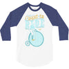 i want to ride my bike 3/4 Sleeve Shirt