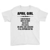 Super April Girl Youth Tee