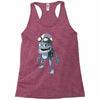funny crazy frog, ideal gift or birthday present Racerback Tank