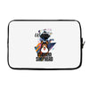 who loves german shepherd Laptop sleeve