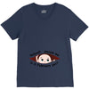 February Peeking Out Baby Boy V-Neck Tee