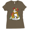 poison ivy tattoo Ladies Fitted T-Shirt
