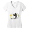 b.a. bearacus Women's V-Neck T-Shirt