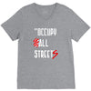 occupy all streets as seen on jay V-Neck Tee