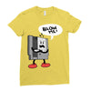 blow me Ladies Fitted T-Shirt