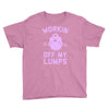 vintage dg506 workin off my lumps best trending Youth Tee