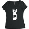 f bomb Women's Triblend Scoop T-shirt
