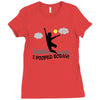 i pooped today!! Ladies Fitted T-Shirt