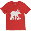 beer V-Neck Tee