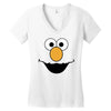 Cookie Monster Elmo Women's V-Neck T-Shirt