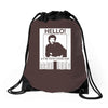 hello is it me you're looking for Drawstring Bags