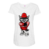 coach bird Maternity Scoop Neck T-shirt