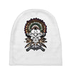 smokin pipes n feathers Baby Beanies