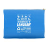Born In January Accessory Pouches