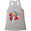 chief many feathers Racerback Tank