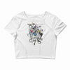 ninja aliens Crop Top