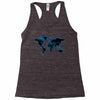 World Map Design Racerback Tank