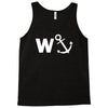 w anchor funny pub joke Tank Top