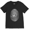 octo print V-Neck Tee