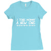 i tore mommy a new one Ladies Fitted T-Shirt