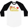 pizza is my valentine 2 3/4 Sleeve Shirt