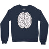 male brain Crewneck Sweatshirt