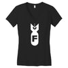 f bomb Women's V-Neck T-Shirt