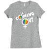 coming out Ladies Fitted T-Shirt