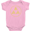 the triforce Baby Bodysuit