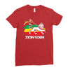 lion's den lion Ladies Fitted T-Shirt