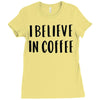 coffee Ladies Fitted T-Shirt