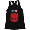 america 3 Racerback Tank