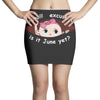 June Peeking Out Baby Girl Mini Skirts