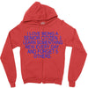 i love being a senior citizen Zipper Hoodie
