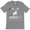 santa aries xhristmas ugly t shirts T-Shirt