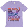 my cat and i stay in tonight T-Shirt