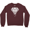 dripping diamond logo Crewneck Sweatshirt