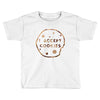 i accept cookies brown Toddler T-shirt
