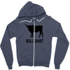 bull shirt funny small humor crude awesome beer tee cool geek nerd hum Zipper Hoodie